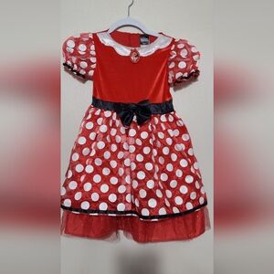 Disney Mickey Mouse Red Polka Dot Kids Costume